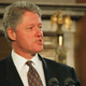 Bill Clinton explains the V-Chip, one of the act's provisions, at a press conference in 1996. (Photo: Paul J. Richards/AFP/Getty Images)